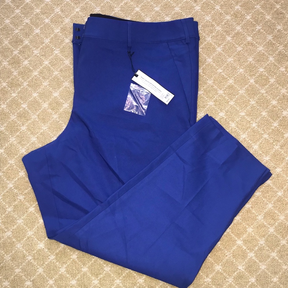 SOLD Lane Bryant Sophie Blue Ankle Dress Pant 24